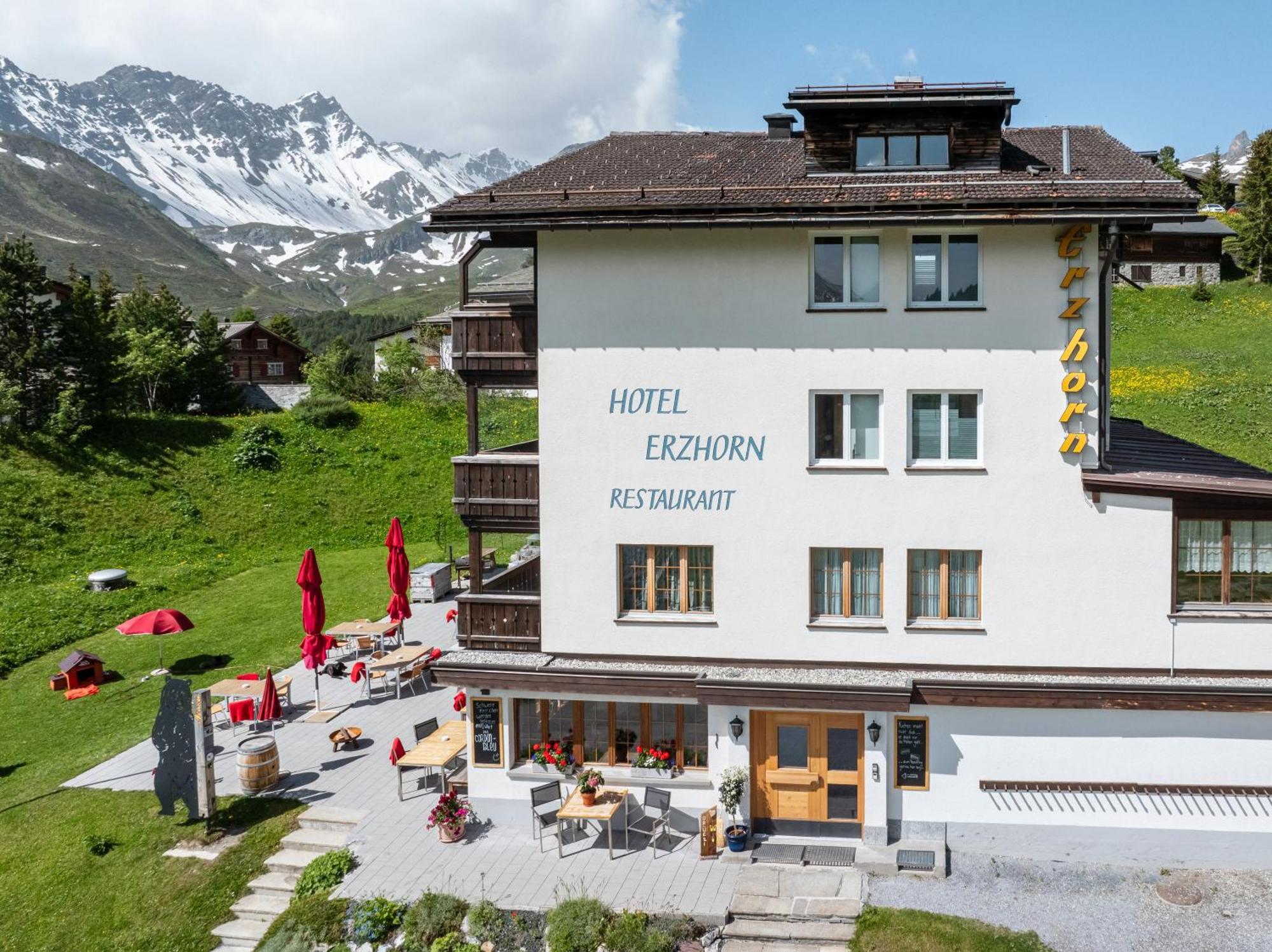 Erzhorn Hotel อาโรซา ภายนอก รูปภาพ